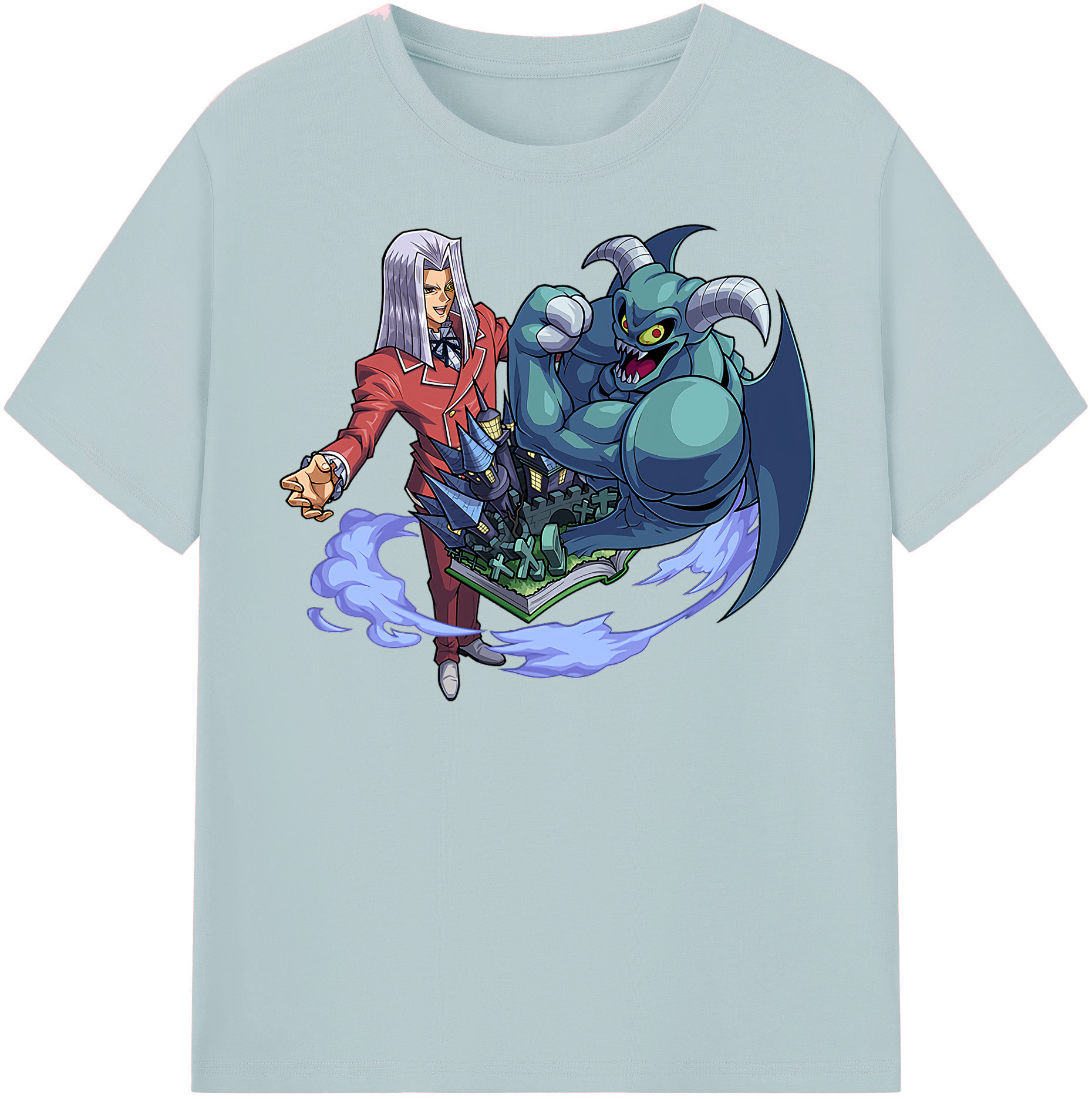 （画像用） 遊☆戯☆王 Yu-Gi-Oh! 綿100％半袖Tシャツ（フロントプリント）